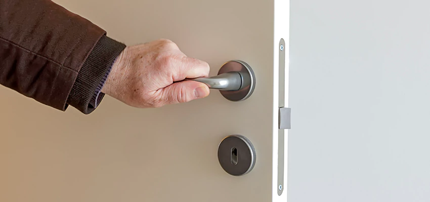 Restroom Locks Privacy Bolt Installation in Cerritos, California